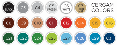 colors for custom glass and porcelain