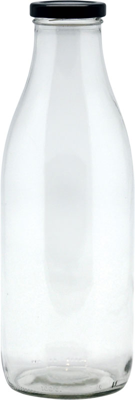 garrafa de água em vidro 1 litro - Hydra