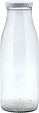 garrafa de água em vidro meio litro, 500ml, 50cl - Hydra