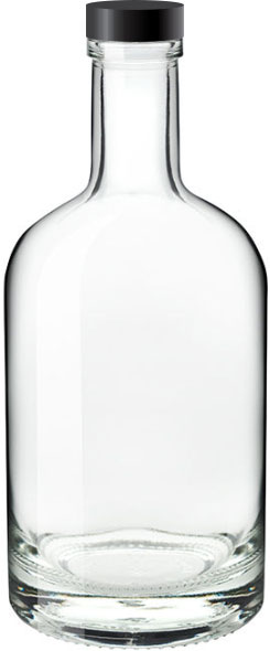 garrafa de água em vidro 700ml - Nocturne