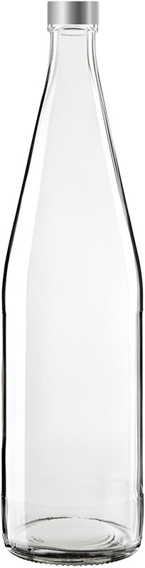 glass water bottle 700ml - Baden