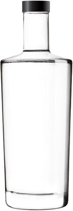 glass water bottle 750ml - Ness