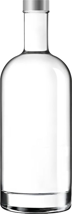 glass water bottle 1l - Oslo