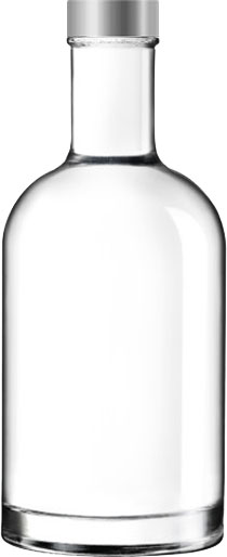 glass water bottle 350ml - Oslo